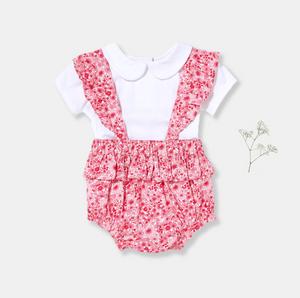Plumeria Romper and Tee Set