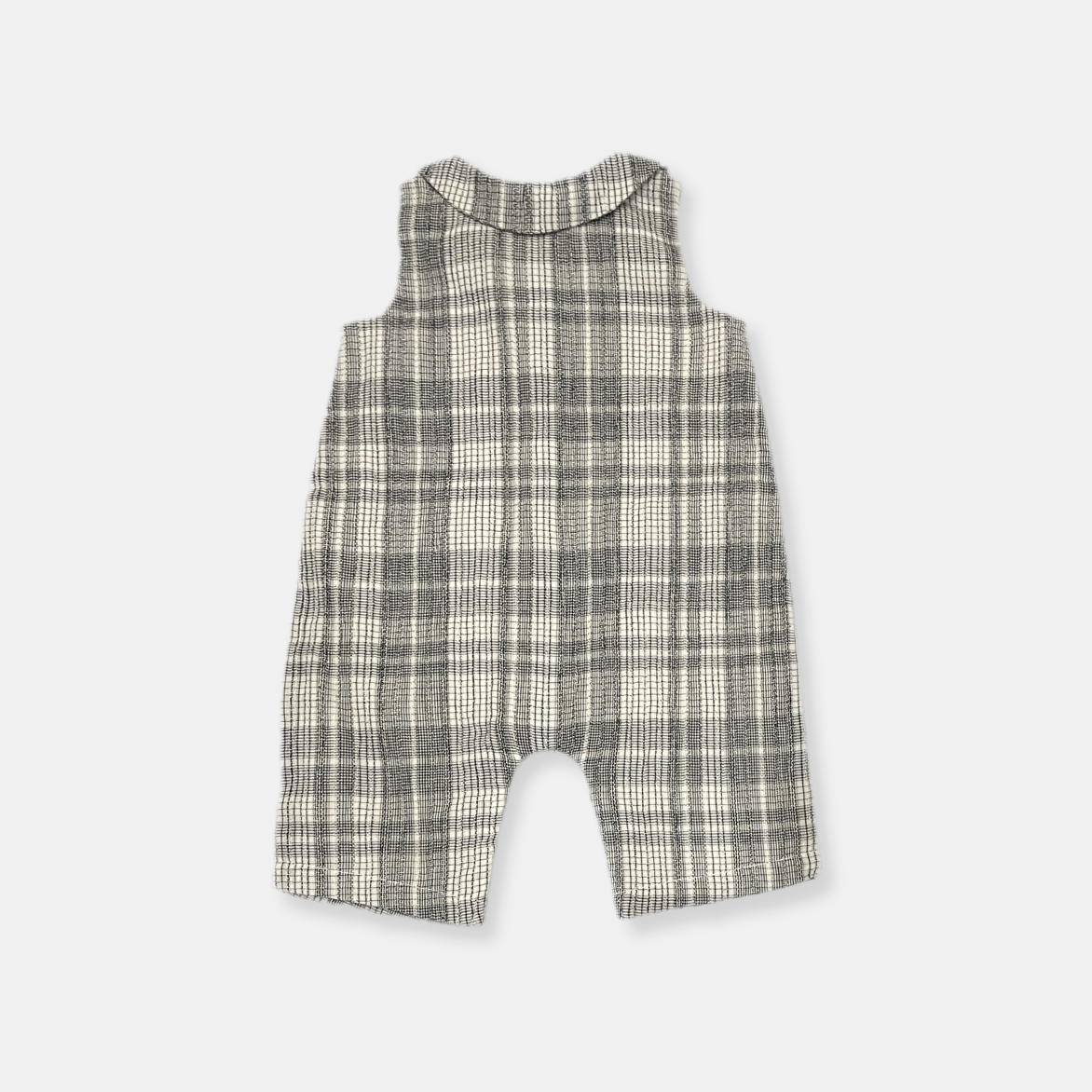 Beige Checks Dungaree