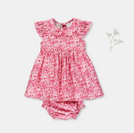 Load image into Gallery viewer, Plumeria Floral Dress Set
