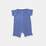 Load image into Gallery viewer, Denim Blue Romper
