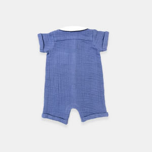Denim Blue Romper