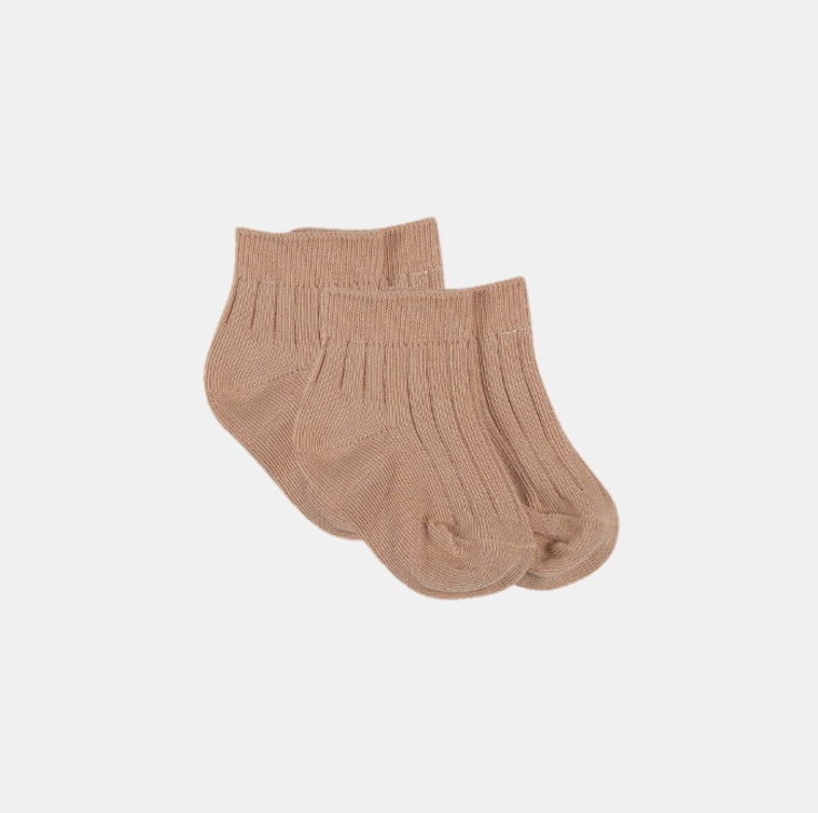 Beige Socks - Set of 2
