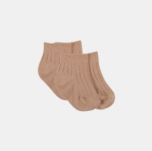 Beige Socks - Set of 2