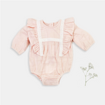 Load image into Gallery viewer, Marshmallow Pink Romper
