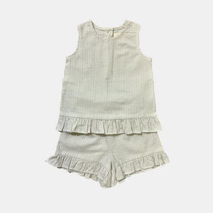 Toddler: Gingham Top and Shorts