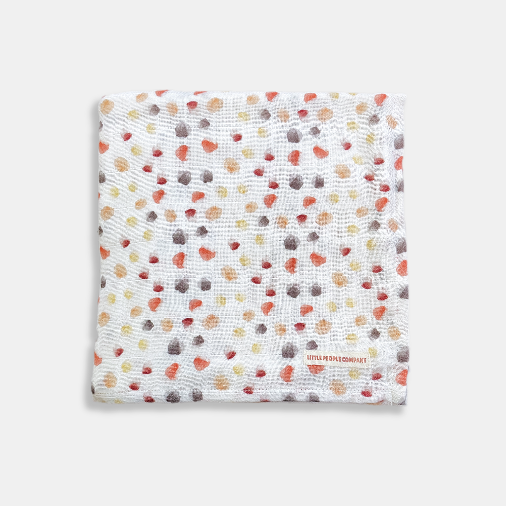 Pebbles Muslin Swaddle- Large
