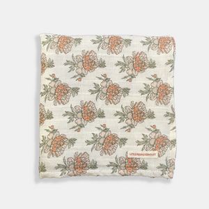 Floral Muslin Swaddle- Large