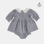 Load image into Gallery viewer, Gingham Dress Set
