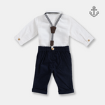 Load image into Gallery viewer, Nautical Outfit- Boy&#39;s
