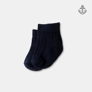 Navy Socks