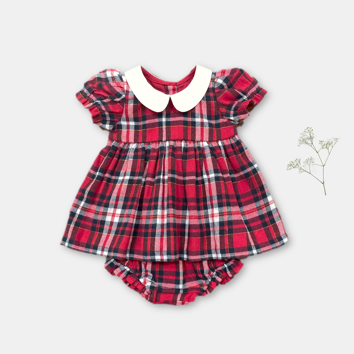 Tartan Dress Set