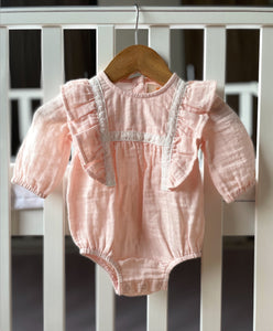Marshmallow Pink Romper
